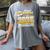 Graduation Family Matching Proud Mom Of A 2025 Graduate Women's Comfort Colors T-Shirt Gray
