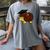 Graduation Hedgehog 2017 Graduate Graduation T-Shirt Women's Comfort Colors T-Shirt Gray