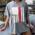Graduation High School College Flag Graduate T Shirt 2018 Women's Comfort Colors T-Shirt Gray