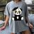 Graduation Panda Bear 2017 Graduate Graduation T-Sh Women's Comfort Colors T-Shirt Gray