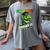 Graduation Preschool Dinosaur T Rex Crushed It Boys Grad Women's Comfort Colors T-Shirt Gray