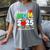 Graduation Proud Mom Of 2025 Kindergarten Graduate Women's Comfort Colors T-Shirt Gray