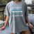 Graduation Shirt Masters Graduates From Grad School Women's Comfort Colors T-Shirt Gray