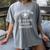Graduation Shirt Proud Mom Of 8th Grade Graduate Gift Tee Women's Comfort Colors T-Shirt Gray