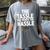 Graduation The Tassle Was Worth The Hassle T-Shirt Women's Comfort Colors T-Shirt Gray