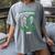 Green In Memory Of Mom Kidney Disease Awareness Products Women's Comfort Colors T-Shirt Gray