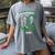Green In Memory Of Papa Kidney Disease Awareness Products Women's Comfort Colors T-Shirt Gray Green In Memory Of Papa Kidney Disease Awareness Products Women's Comfort Colors T-Shirt Gray