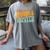 Groovy Born To Read Books Forced To Read Emails Reading Women's Comfort Colors T-Shirt Gray