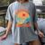 Groovy Brother 70s Aesthetic Nostalgia 1970's Retro Brother Women's Comfort Colors T-Shirt Gray