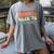Groovy I Graduated Can I Go Back To Bed Now Graduation Women's Comfort Colors T-Shirt Gray