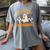Groovy Halloween Teacher Spooky Read More Book Women Girl Women's Comfort Colors T-Shirt Gray