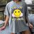 Groovy Next Stop 2nd Grade 1st Grade Graduation 2025 Women's Comfort Colors T-Shirt Gray