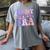 Groovy In My Reading Era Book Lovers Book Reader Women's Comfort Colors T-Shirt Gray