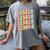 Groovy Senior Graduation Cute Groovy Senior Class Of 2024 Women's Comfort Colors T-Shirt Gray