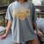 Gymnastics Senior Night Gymnastics Senior 2026 Graduation 14 Women's Comfort Colors T-Shirt Gray