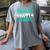 This Is My Happy Face Introvert Women's Comfort Colors T-Shirt Gray This Is My Happy Face Introvert Women's Comfort Colors T-Shirt Gray