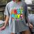 Happy Last Day Of School Teacher Student Graduation Women's Comfort Colors T-Shirt Gray