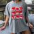 Heart Reading Books Valentine Teacher Boys Girls Book Lover Women's Comfort Colors T-Shirt Gray