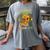 High School Level Complete Gamer Graduation Dinosaur 2021 Women's Comfort Colors T-Shirt Gray
