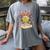 Highland Cow Reading Book Floral Bookworm Women's Comfort Colors T-Shirt Gray Highland Cow Reading Book Floral Bookworm Women's Comfort Colors T-Shirt Gray