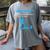 Hike-Trovert Hiking Humor Definition Introvert Women's Comfort Colors T-Shirt Gray