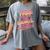 Hilarious 1985 Big Hair Bangs Joke For Gen X Nostalgia Women's Comfort Colors T-Shirt Gray