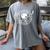 In My Hockey Romance Era Romance Hockey Book Club Women's Comfort Colors T-Shirt Gray