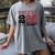 Hockey Senior Night Hockey Senior 2026 Graduation 59 Women's Comfort Colors T-Shirt Gray