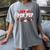 Hockey Senior Pop Pop Graduation Class Of 2026 Kids Women's Comfort Colors T-Shirt Gray