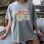 Hockey And Tacos Retro Nostalgia Lovers Women's Comfort Colors T-Shirt Gray