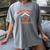 Home Is Where My Books Are Women's Comfort Colors T-Shirt Gray