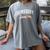 Homebody Season Introvert Fall Vibes Stay Home Women's Comfort Colors T-Shirt Gray
