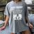 Huntrovert Introvert Hunting Women's Comfort Colors T-Shirt Gray