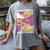 I'd Rather Be Kite Flying Throwback Hobby Memory Kite Women's Comfort Colors T-Shirt Gray