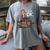 I'm Ok Read Book Reading Librarian Teacher Men Women Women's Comfort Colors T-Shirt Gray