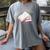 I'm In A Really Good Place In My Book Not Mentally Women's Comfort Colors T-Shirt Gray