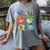Introvert Anti People Antisocial Social Media Meme Lovers Women's Comfort Colors T-Shirt Gray