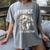 Introvert Bigfoot People Not A Big Fan Dad Joke Women's Comfort Colors T-Shirt Gray
