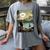 Introvert Bigfoot Sasquatch Loch Ness Monster Bruh Women's Comfort Colors T-Shirt Gray