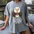 Introvert Eagle And Coffee Lovers Women's Comfort Colors T-Shirt Gray