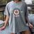 Introvert Music Lover Donuts Sarcastic Women's Comfort Colors T-Shirt Gray