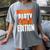 Introvert Party Solo Edition Sarcastic People Hater Women's Comfort Colors T-Shirt Gray
