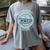 Introvert Too Peopley Anti-Social Shy Person Women's Comfort Colors T-Shirt Gray