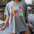 Introvert I Want To Be Alone Retro Wavy Women's Comfort Colors T-Shirt Gray Introvert I Want To Be Alone Retro Wavy Women's Comfort Colors T-Shirt Gray