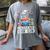 Introverted Book Club Reading Lover Cow Women's Comfort Colors T-Shirt Gray Introverted Book Club Reading Lover Cow Women's Comfort Colors T-Shirt Gray