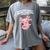 Introverted But Willing To Discuss Axolotl Salamander Women's Comfort Colors T-Shirt Gray
