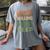 Introverted But Willing To Discuss Bees Animal Meme Women's Comfort Colors T-Shirt Gray