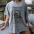 Introverted BUT Willing To Discuss Books Book Lover Women's Comfort Colors T-Shirt Gray