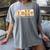 Introverted But Willing To Discuss Fall Vibes Autumn Pumpkin Women's Comfort Colors T-Shirt Gray