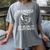 Introverted But Willing To Discuss Snacks Coffee Premium Women's Comfort Colors T-Shirt Gray
